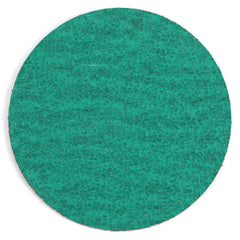 Superior Abrasives - Adhesive-Backed/PSA Discs; Disc Diameter (Inch): 10 ; Abrasive Material: Zirconium ; Grit: 80 ; Tooling Compatibility: Stationary Disc Sanders ; Backing Material: Cloth ; Disc Color: Green - Exact Industrial Supply