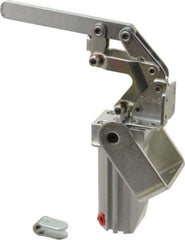 De-Sta-Co - 450 Lb Inner Hold Capacity, Vert Mount, Air Power Hold-Down Toggle Clamp - 1/8 NPT Port, 145 Max psi, 95° Bar Opening, 68.33mm Height Under Bar - Exact Industrial Supply