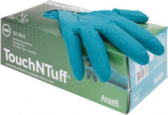 Ansell - Size XL, 5 mil, Industrial Grade, Powder Free Nitrile Disposable Gloves - Exact Industrial Supply