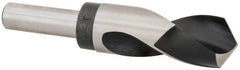 Hertel - 1-5/16" Drill, 118° Point, High Speed Steel Silver Deming & Reduced Shank Drill Bit - Exact Industrial Supply