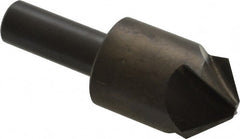 Hertel - 1" Head Diam, 1/2" Shank Diam, 4 Flute 100° High Speed Steel Countersink - Exact Industrial Supply