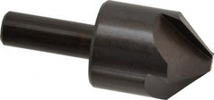 Hertel - 1-1/4" Head Diam, 1/2" Shank Diam, 4 Flute 90° High Speed Steel Countersink - Exact Industrial Supply