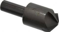 Hertel - 1" Head Diam, 1/2" Shank Diam, 4 Flute 120° High Speed Steel Countersink - Exact Industrial Supply