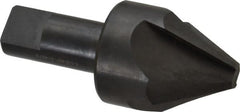 Hertel - 1-1/2" Head Diam, 3/4" Shank Diam, 4 Flute 60° High Speed Steel Countersink - Exact Industrial Supply