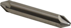 Hertel - 1/2" Head Diam, 1/2" Shank Diam, 4 Flute 60° Solid Carbide Countersink - Exact Industrial Supply