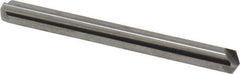 Hertel - 3/16" Head Diam, 3/16" Shank Diam, 4 Flute 120° Solid Carbide Countersink - 1-7/8" OAL, Straight Shank - Exact Industrial Supply