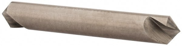 Hertel - 3/8" Head Diam, 3/8" Shank Diam, 1 Flute 100° Solid Carbide Countersink - Exact Industrial Supply
