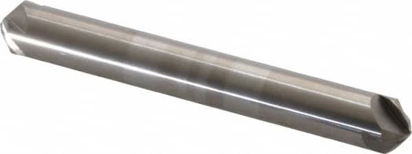 Hertel - 5/16" Head Diam, 5/16" Shank Diam, 4 Flute 100° Solid Carbide Countersink - Exact Industrial Supply