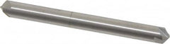 Hertel - 3/16" Head Diam, 3/16" Shank Diam, 4 Flute 100° Solid Carbide Countersink - Exact Industrial Supply