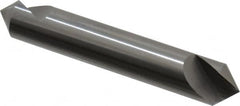 Hertel - 1/2" Head Diam, 1/2" Shank Diam, 1 Flute 90° Solid Carbide Countersink - Exact Industrial Supply
