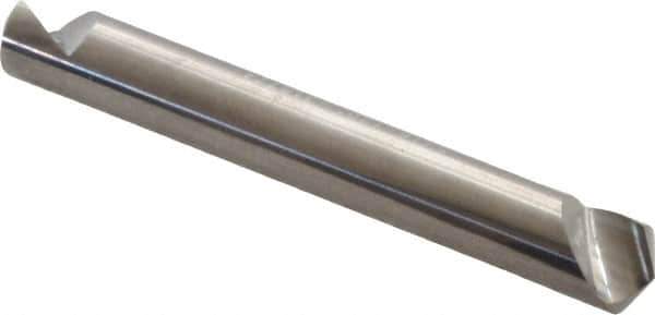 Hertel - 5/16" Head Diam, 5/16" Shank Diam, 1 Flute 120° Solid Carbide Countersink - 2-1/8" OAL, Straight Shank - Exact Industrial Supply