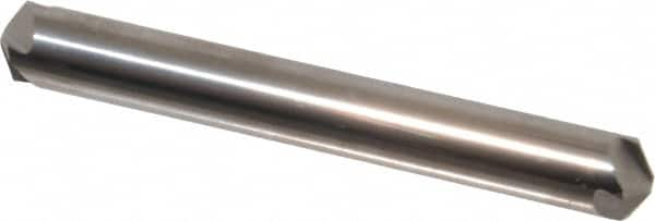 Hertel - 1/4" Head Diam, 1/4" Shank Diam, 4 Flute 120° Solid Carbide Countersink - Exact Industrial Supply