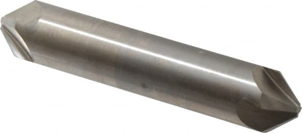 Hertel - 3/4" Head Diam, 3/4" Shank Diam, 4 Flute 82° High Speed Steel Countersink - Exact Industrial Supply