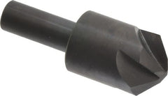 Hertel - 1" Head Diam, 1/2" Shank Diam, 4 Flute 100° High Speed Steel Countersink - Exact Industrial Supply