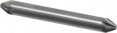 Hertel - 1/4" Head Diam, 1/4" Shank Diam, 6 Flute 60° Solid Carbide Countersink - Exact Industrial Supply