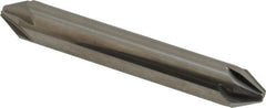 Hertel - 3/8" Head Diam, 3/8" Shank Diam, 6 Flute 60° Solid Carbide Countersink - Exact Industrial Supply