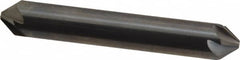 Hertel - 3/8" Head Diam, 3/8" Shank Diam, 6 Flute 82° Solid Carbide Countersink - Exact Industrial Supply