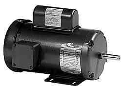 Baldor - 1/4 Max hp, 1,725 Max RPM, Electric AC DC Motor - 115, 208, 230 V Input, Single Phase, 48 Frame - Exact Industrial Supply