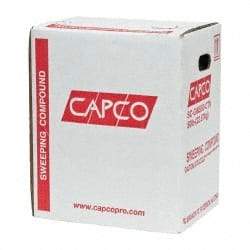 PRO-SOURCE - 50 Lbs. Green Abrasive Sweeping Compound Floor - Use on Asphalt, Linoleum and Tile - Exact Industrial Supply