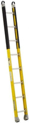 Werner - 12' High, Type IA Rating, Aluminum Extension Ladder - 300 Lb Capacity - Exact Industrial Supply