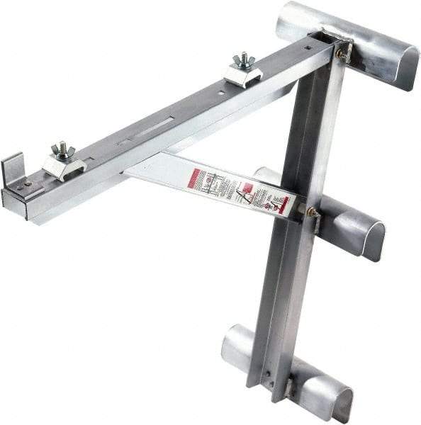 Werner - 3 Rung Long Body Ladder Jack - Accept Stages up to 20" Wide, & for Use with 250 & 300 lb. Type 1A Extension Ladders - Exact Industrial Supply