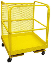 PW Platforms - Platform - Forklift Work Platform, 1,000 Lb Capacity - Exact Industrial Supply