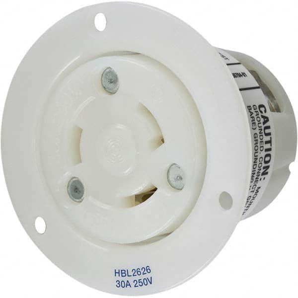 Hubbell Wiring Device-Kellems - Twist Lock Receptacles Receptacle/Part Type: Receptacle Gender: Female - Exact Industrial Supply