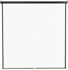 Quartet - Projection Screens Mount Type: Wall or Ceiling Width (Inch): 84 - Exact Industrial Supply