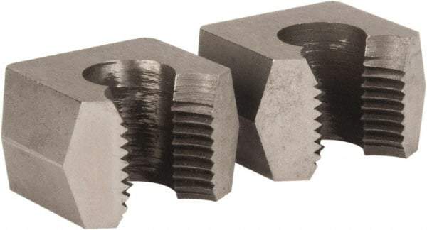 Cle-Line - 9/16-18, Collet #5, Two Piece Adjustable Die - Carbon Steel - Exact Industrial Supply
