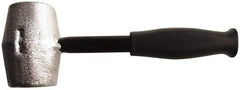 American Hammer - 5 Lb Head Mallet - 10" OAL, 9" Long Steel Handle with Grip - Exact Industrial Supply