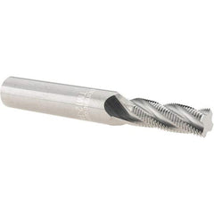 Scientific Cutting Tools - M12x1.00 Metric Fine, 0.4" Cutting Diam, 4 Flute, Solid Carbide Helical Flute Thread Mill - Internal/External Thread, 1.079" LOC, 3-1/2" OAL, 1/2" Shank Diam - Exact Industrial Supply
