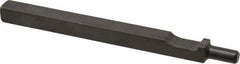 Universal Tool - 1/2" Head Width, 1/2" Shank Diam, Blank Chisel - Square Drive, Square Shank - Exact Industrial Supply