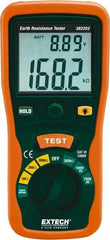 Extech - LCD Display Earth Ground Resistance Tester - AA Battery - Exact Industrial Supply