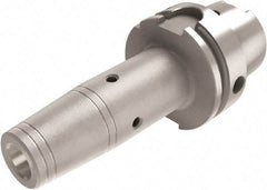 Seco - 8mm Hole Diam, HSK40A Taper Shank Shrink Fit Tool Holder & Adapter - 3.15" Projection, 0.827" Nose Diam, 1.024" Clamping Depth, 45,000 RPM, Through Coolant - Exact Industrial Supply