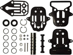 SandPIPER - 1-1/2, 2" Pump, Air Section Repair Kit - For Use with Diaphragm Pumps - Exact Industrial Supply