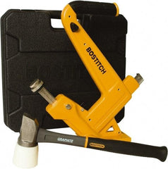 Stanley Bostitch - 1/2 to 3/4" Nail Length, 16 Gauge Flooring Air Nailer - Exact Industrial Supply