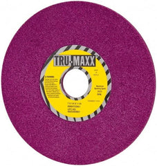 Tru-Maxx - 7" Diam x 1-1/4" Hole x 1/4" Thick, I Hardness, 60 Grit Surface Grinding Wheel - Aluminum Oxide, Type 1, Medium Grade, 3,600 Max RPM, No Recess - Exact Industrial Supply