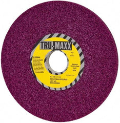 Tru-Maxx - 7" Diam x 1-1/4" Hole x 1/2" Thick, G Hardness, 46 Grit Surface Grinding Wheel - Aluminum Oxide, Type 1, Coarse Grade, 3,600 Max RPM, No Recess - Exact Industrial Supply