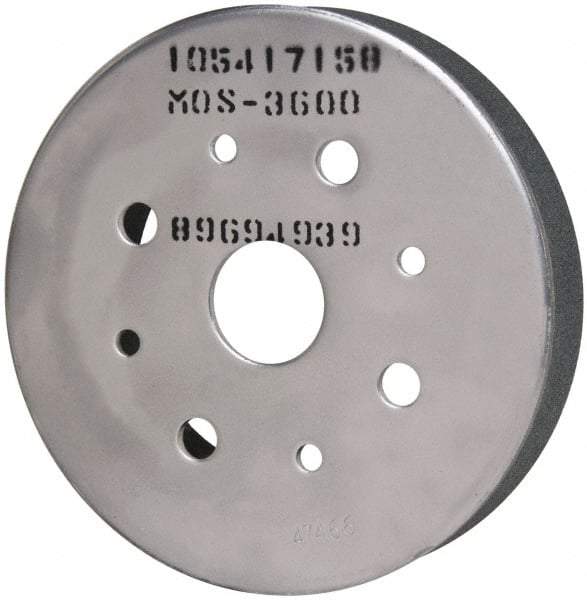 Tru-Maxx - 6" Diam, 4" Hole Size, 1" Overall Thickness, 100 Grit, Type 2 Tool & Cutter Grinding Wheel - Fine Grade, Silicon Carbide, I Hardness, 3,600 RPM - Exact Industrial Supply