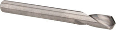 Accupro - 1/4" Body Diam, 120°, 2-1/2" OAL, Solid Carbide Spotting Drill - Exact Industrial Supply