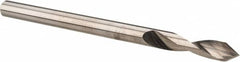 Accupro - 1/8" Body Diam, 60°, 2" OAL, Solid Carbide Spotting Drill - Exact Industrial Supply