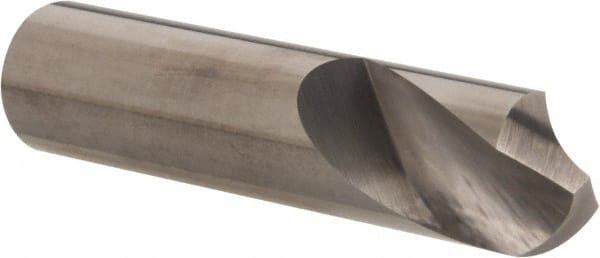 Accupro - 5/8" Body Diam, 120°, 3" OAL, Solid Carbide Spotting Drill - Exact Industrial Supply