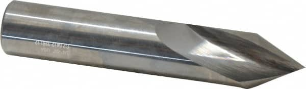 Accupro - 3/4" Body Diam, 60°, 4" OAL, Solid Carbide Spotting Drill - Exact Industrial Supply