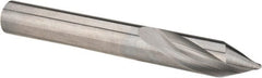 Accupro - 5/16" Body Diam, 60°, 2-1/2" OAL, Solid Carbide Spotting Drill - Exact Industrial Supply