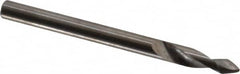 Accupro - 3mm Body Diam, 60°, 38mm OAL, Solid Carbide Spotting Drill - Exact Industrial Supply