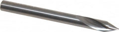 Accupro - 6mm Body Diam, 60°, 63mm OAL, Solid Carbide Spotting Drill - Exact Industrial Supply