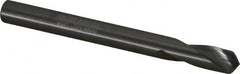 Accupro - 6mm Body Diam, 120°, 63mm OAL, Solid Carbide Spotting Drill - Exact Industrial Supply