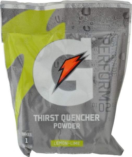 Gatorade - 8.5 oz Pack Lemon-Lime Activity Drink - Powdered, Yields 1 Gal - Exact Industrial Supply