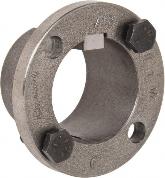 Browning - 1-1/2" Bore, 3/8" Wide Keyway, 3/16" Deep Keyway, H Sprocket Bushing - 1.57 to 1-5/8" Outside Diam, For Use with Split Taper Sprockets & Sheaves - Exact Industrial Supply