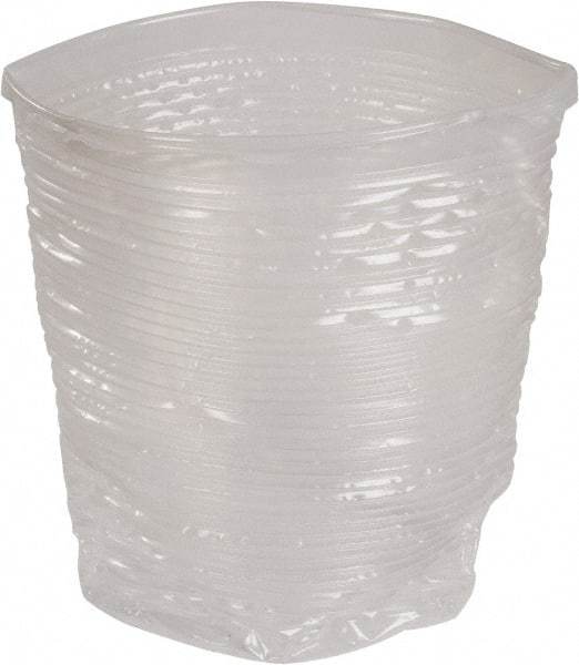 Made in USA - 55 Gal, 15 mil, LDPE Drum Liner - Rigid Accordion Liner - Exact Industrial Supply